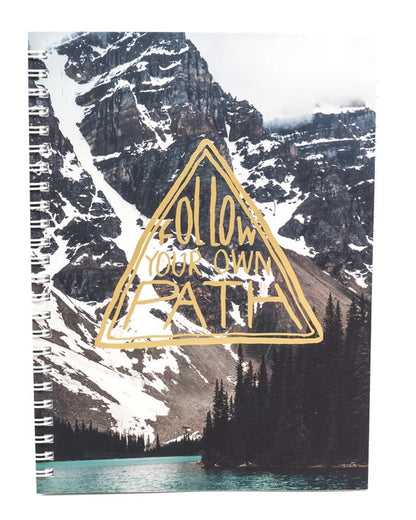 Follow Your Own Path Notebook