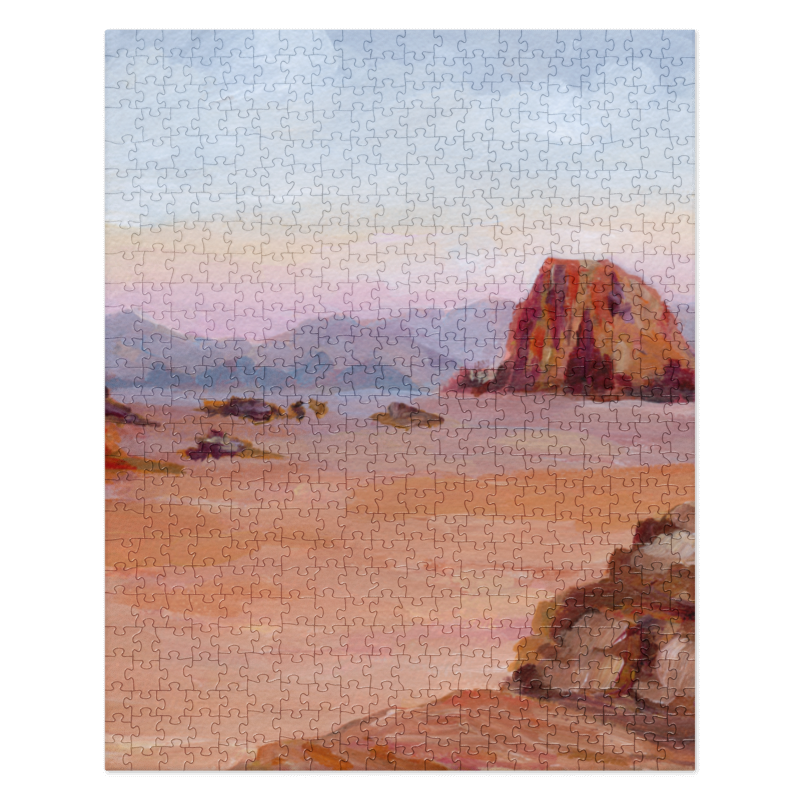 "The Warmth of Sand and Rocks" Puzzle
