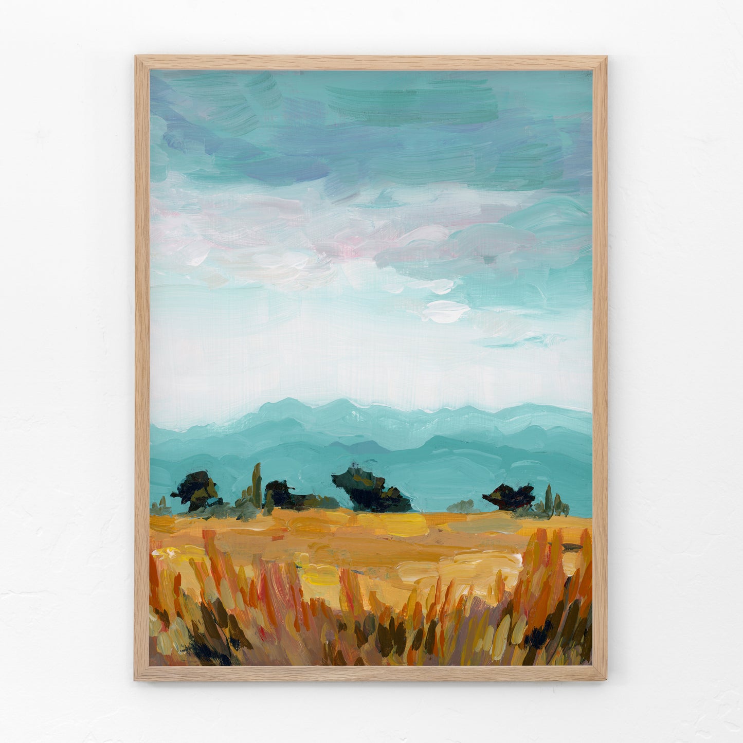 "Wheat Fields in Summer" Print