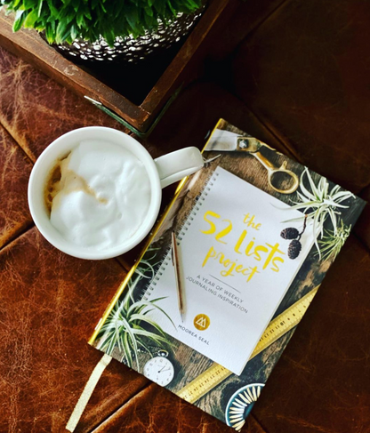 The 52 Lists Project: Weekly Guided Journal by Moorea Seal