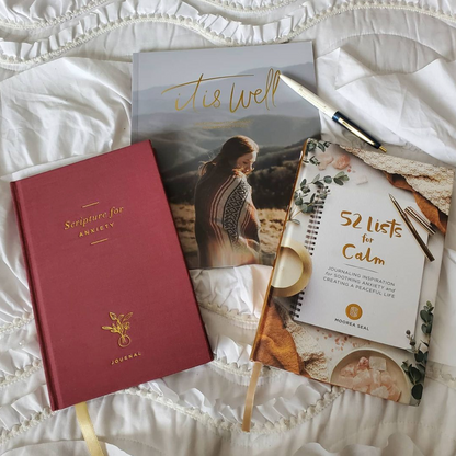 52 Lists for Calm: Anxiety Relief Journal by Moorea Seal
