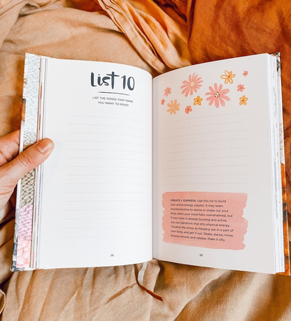 52 Lists for Calm: Anxiety Relief Journal by Moorea Seal