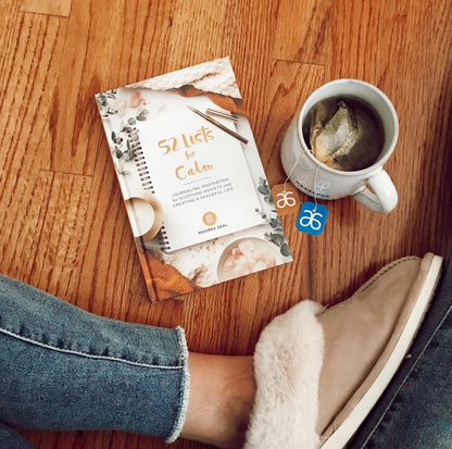 52 Lists for Calm: Anxiety Relief Journal by Moorea Seal