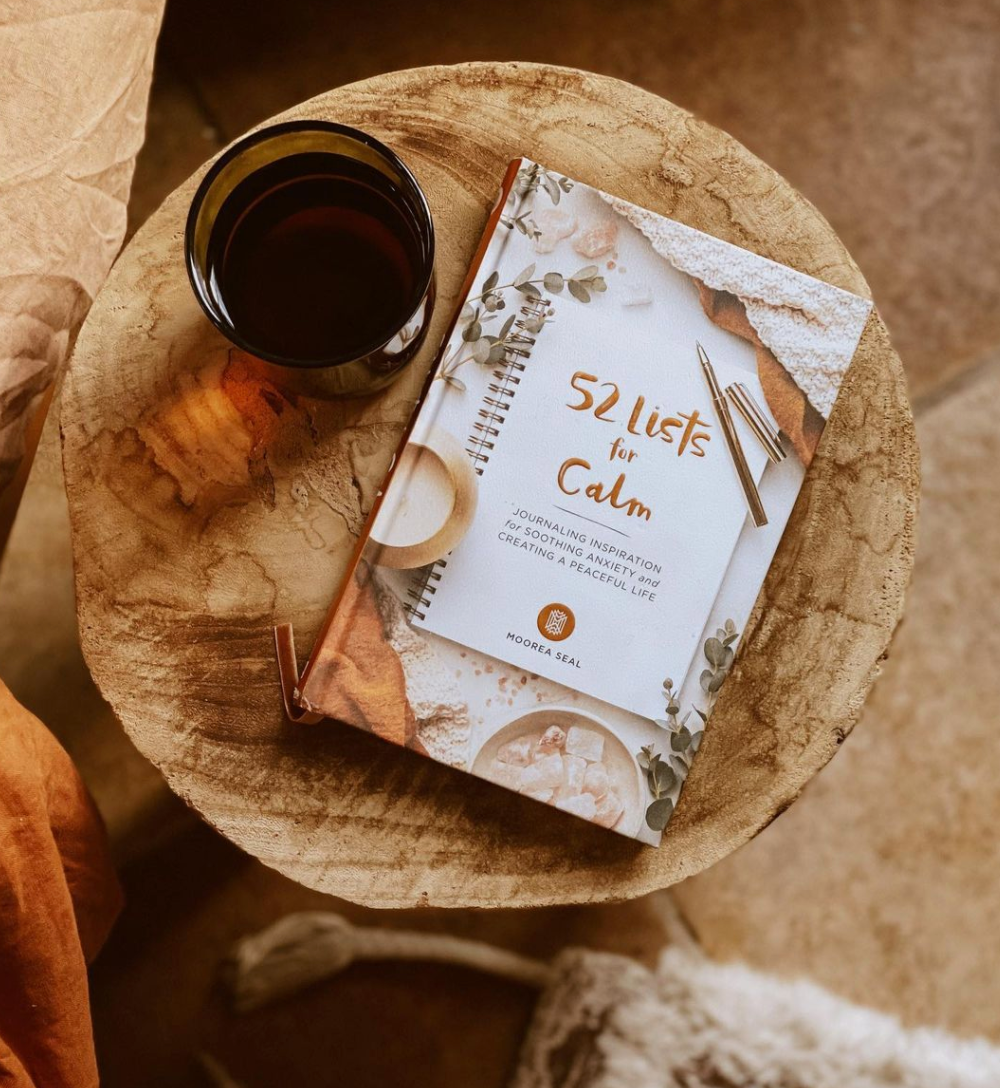 52 Lists for Calm: Anxiety Relief Journal by Moorea Seal