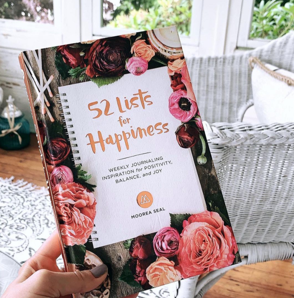 52 Lists for Happiness: Weekly Journaling Inspiration for Positivity, Balance, and Joy