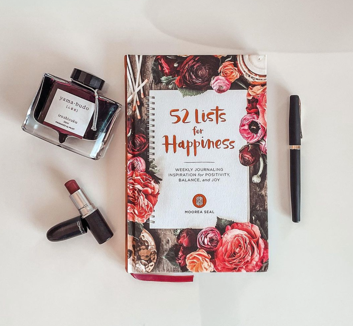 52 Lists for Happiness: Weekly Journaling Inspiration for Positivity, Balance, and Joy