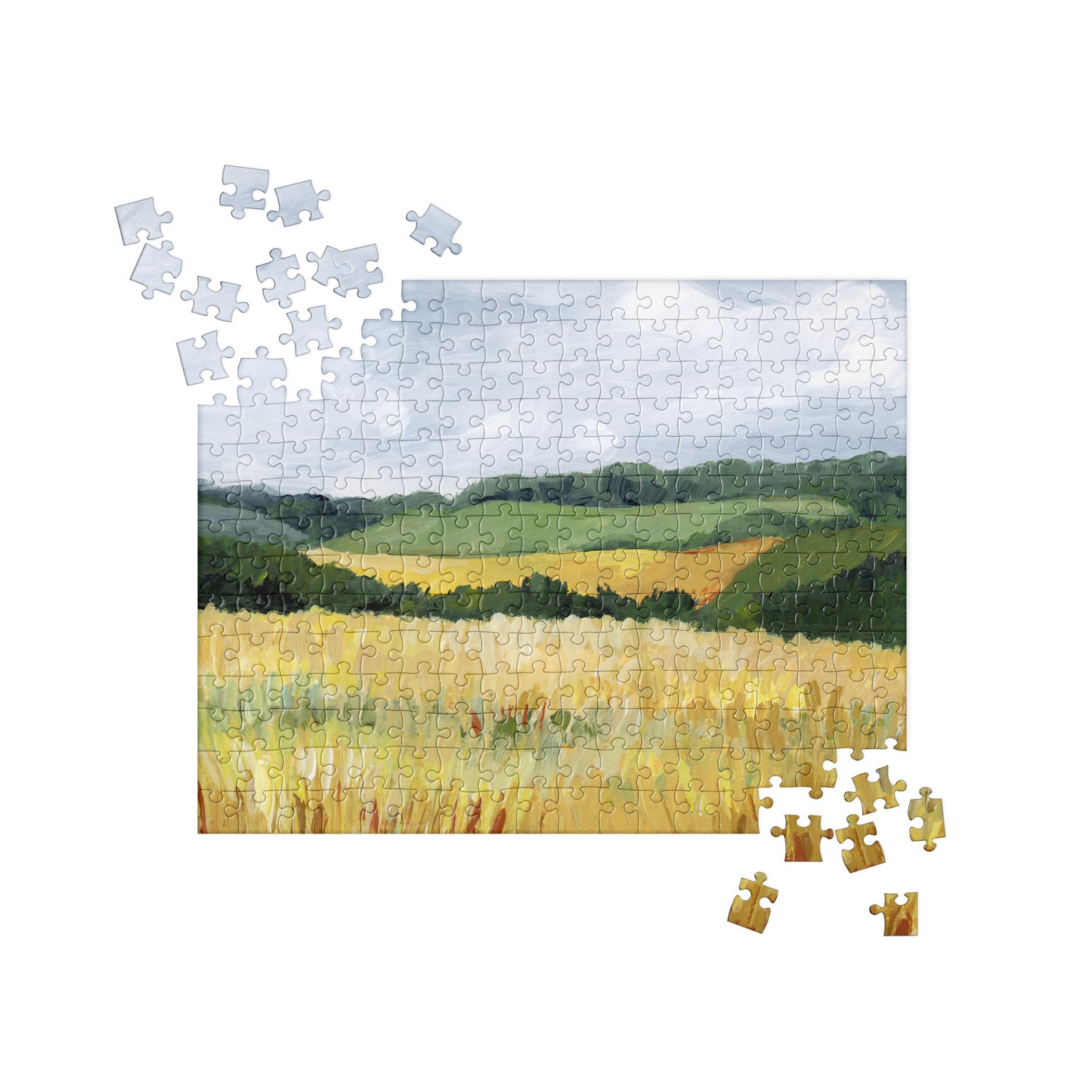 "Golden Hills" Puzzle