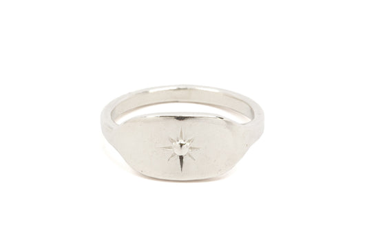 North Star Signet Ring